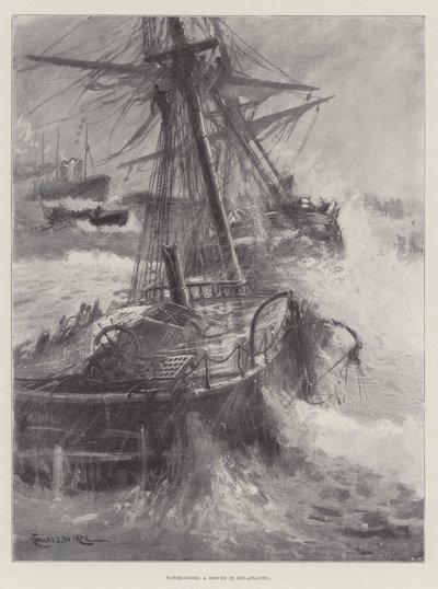 Rescate en el Atlántico Medio de Charles John de Lacy